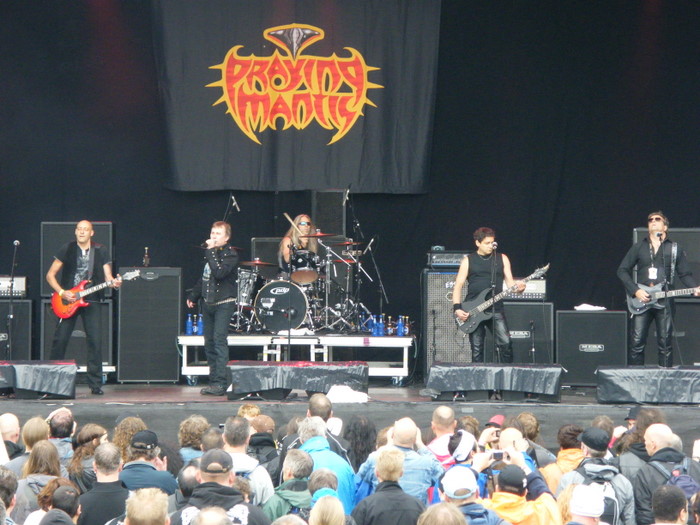 Praying Mantis at Sweden Rock 2010